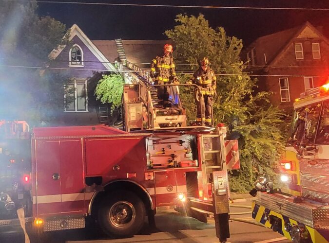 Three escape burning historical home in Williamsport News, Sports